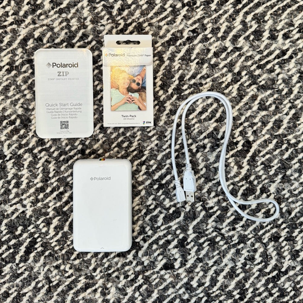 Polaroid ZIP Mobile Printer - White